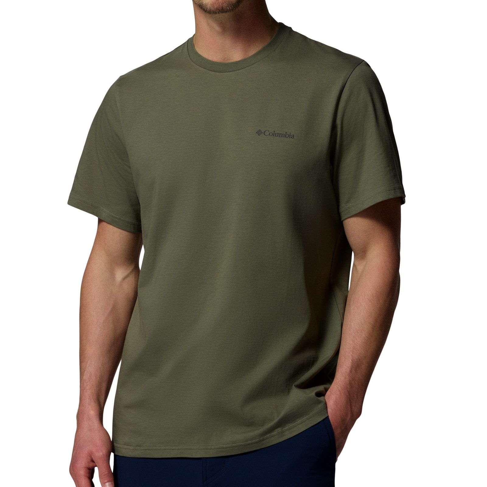 Columbia T-Shirt CSC™ Basic Shirt mit geripptem Rundhalsausschnitt