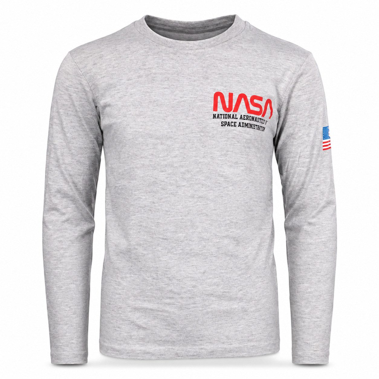 NASA Print-Shirt NASA Space Center Kinder Jungen langarm T-Shirt Langarmshirt