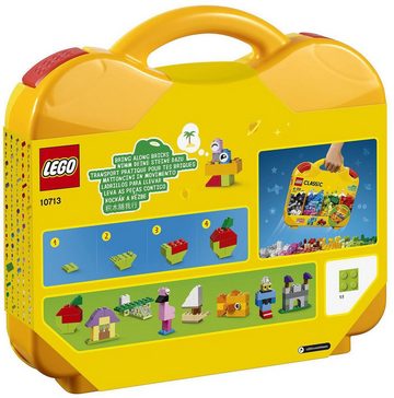 LEGO® Konstruktionsspielsteine Starterkoffer - Farben sortieren (10713), LEGO® Classic, (213 St), Made in Europe