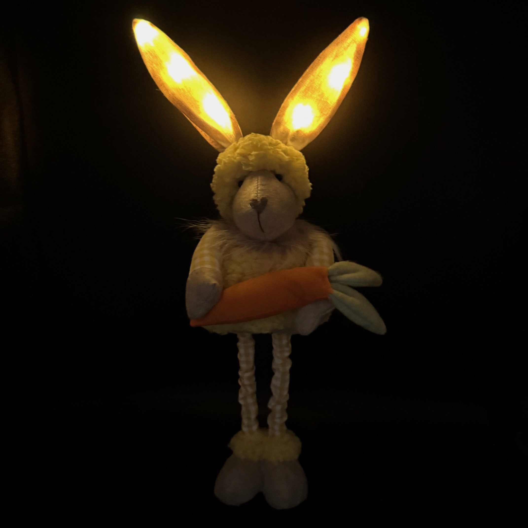 Online-Fuchs Osterhase - 2er Set Hasen mit Möhre und Teleskopbeinen - Oster günstig online kaufen