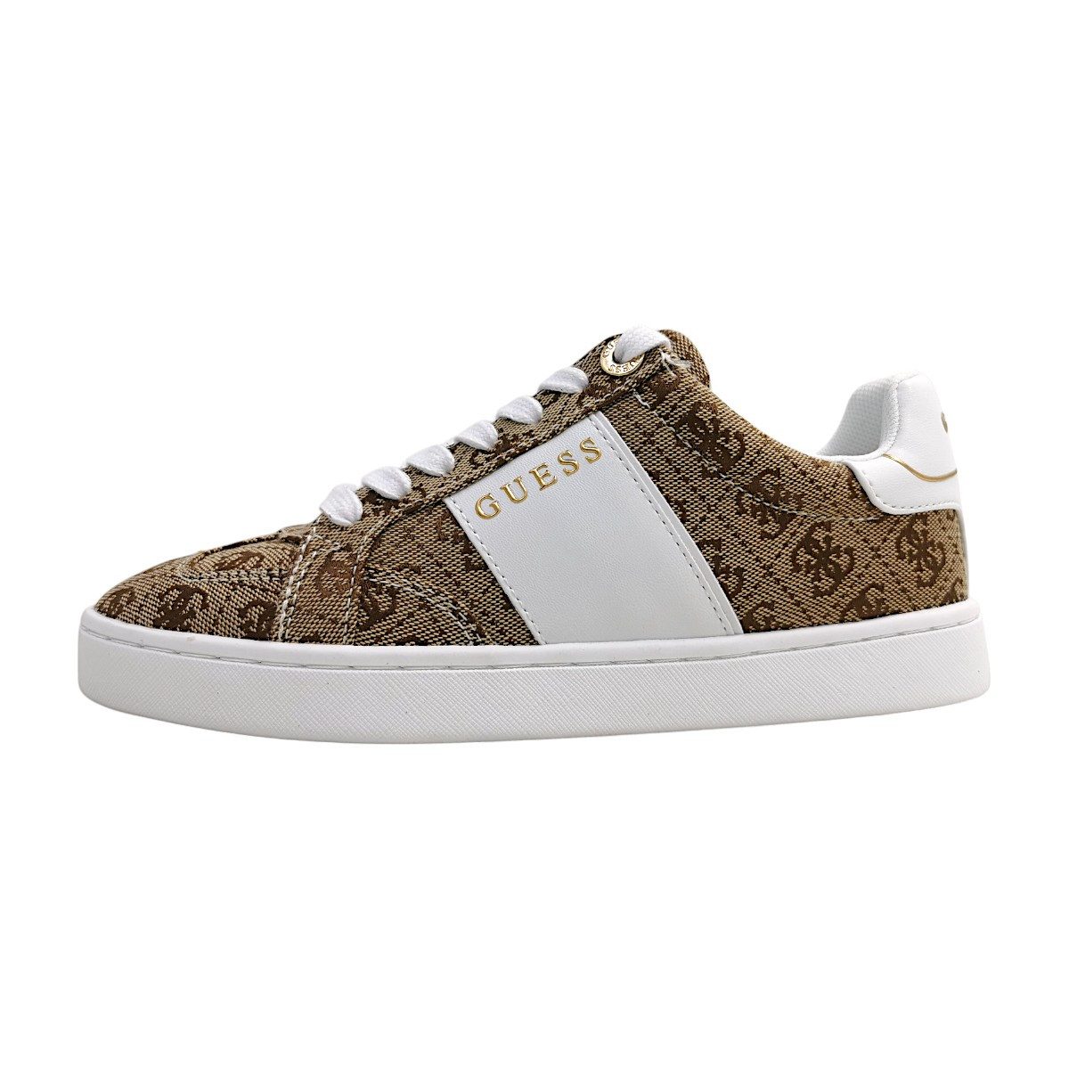 Guess sportlicher Schnürer Schnürschuh günstig online kaufen