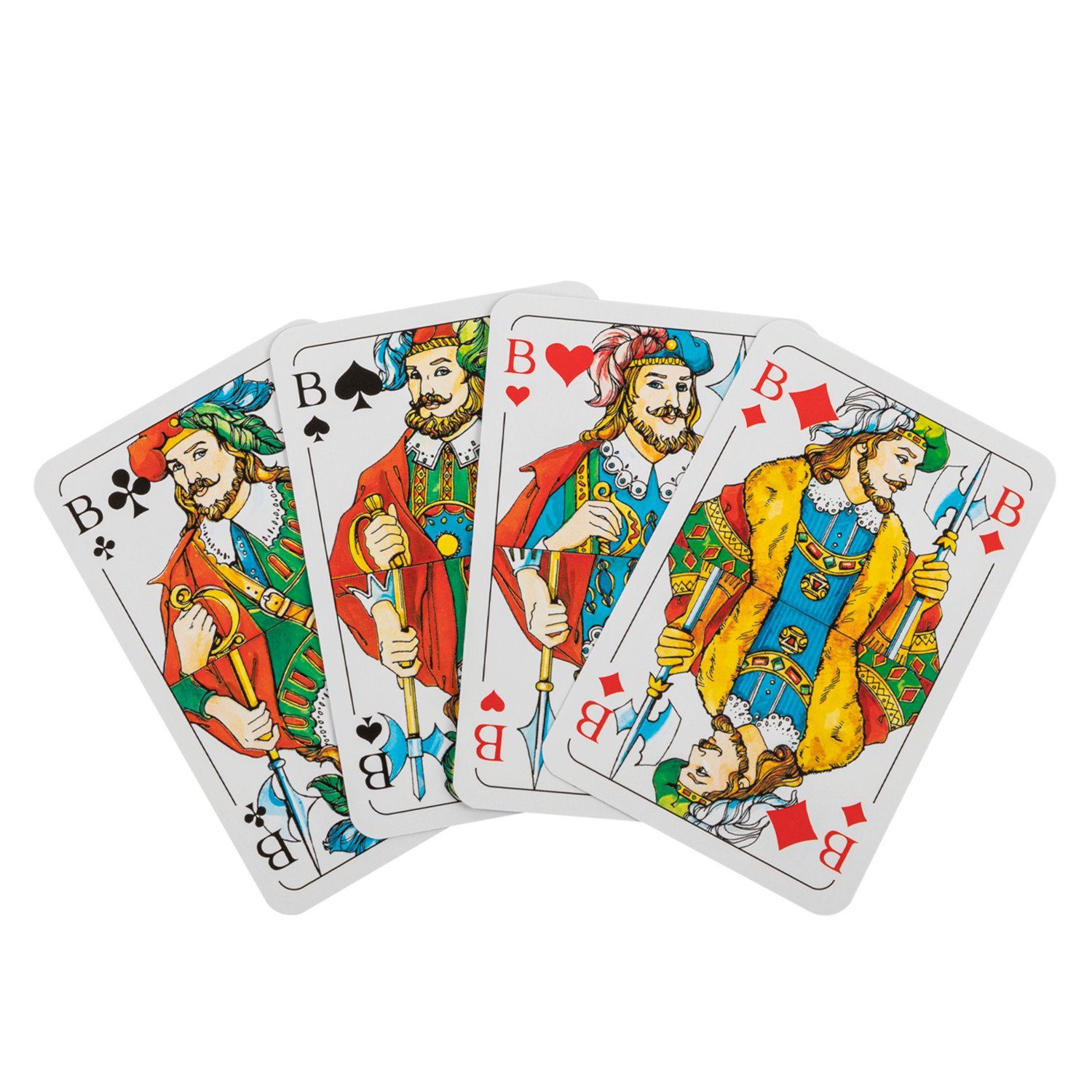 Skatspiel Spiel, 6250100 mit Idena - Karten, französischem 32 5,9 ca. Idena Blatt,