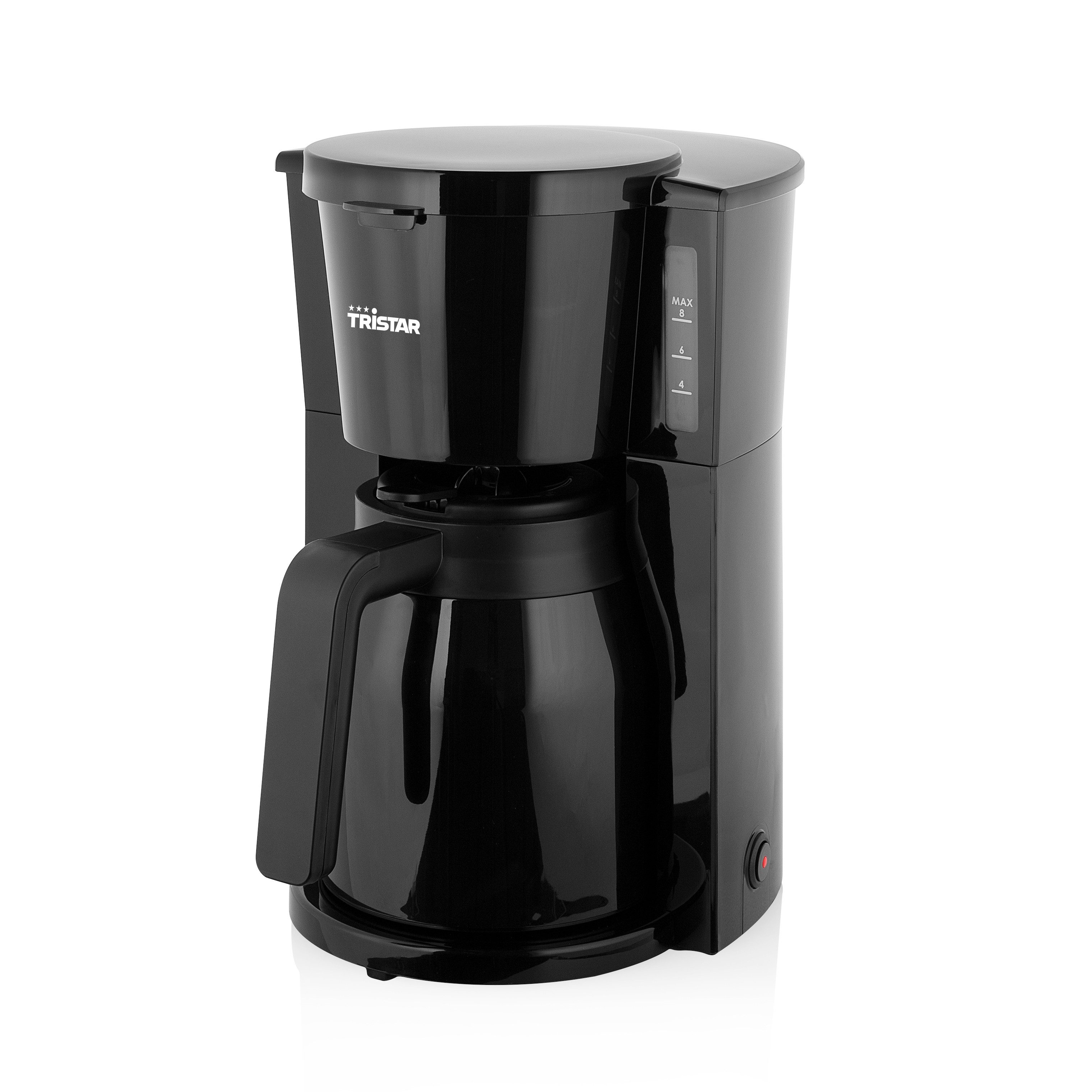 Tristar Filterkaffeemaschine, 1l Kaffeekanne, BPA-frei, zum Campen geeignet, Kompakt, leicht, Tropffreies System