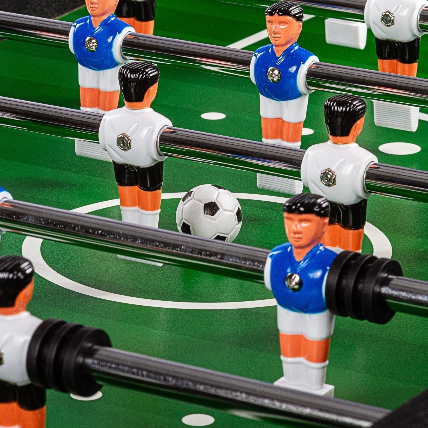 GAMES PLANET Kickertisch Games Planet Kickertisch „Leeds“, 60kg, 4