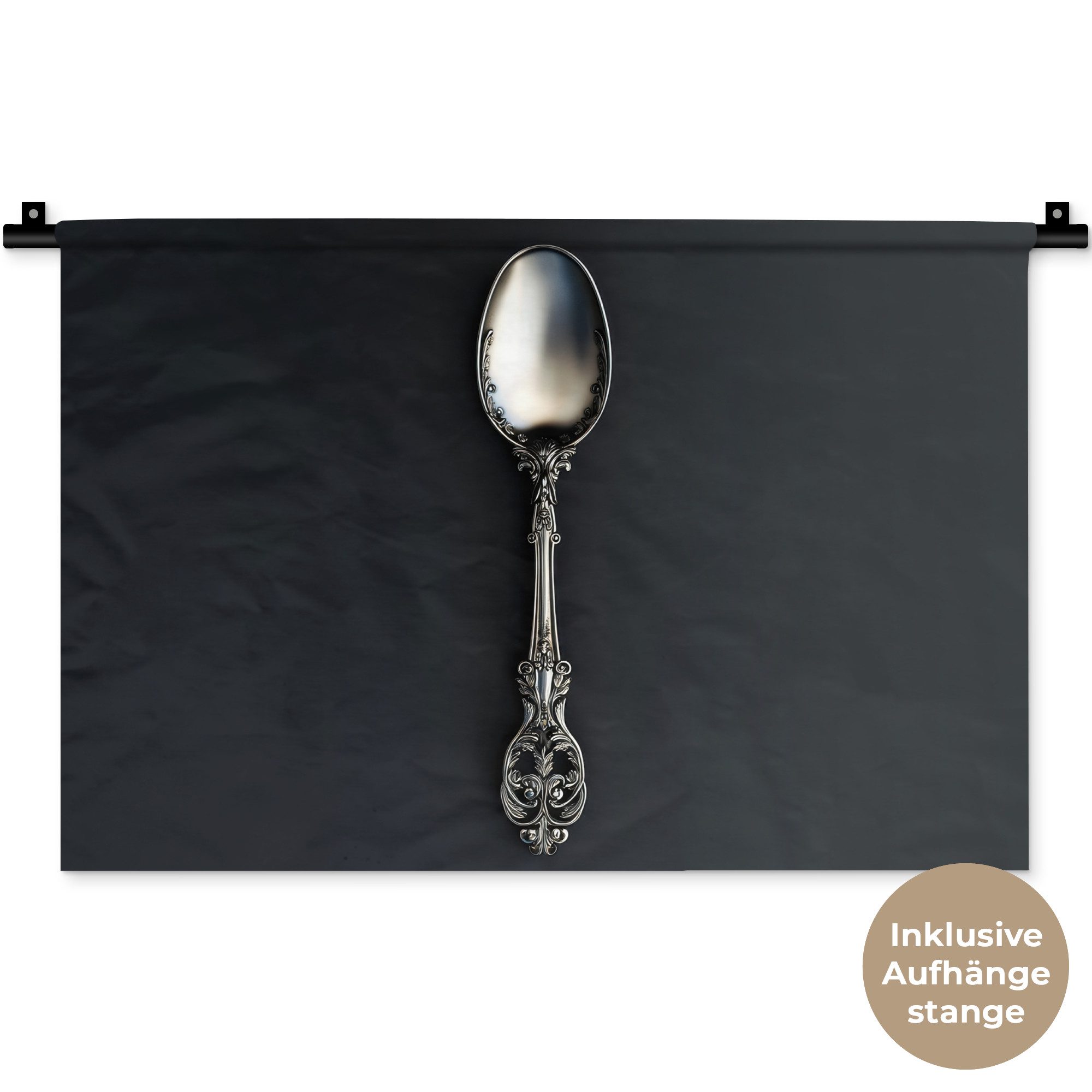 Löffel - Metall - Silber