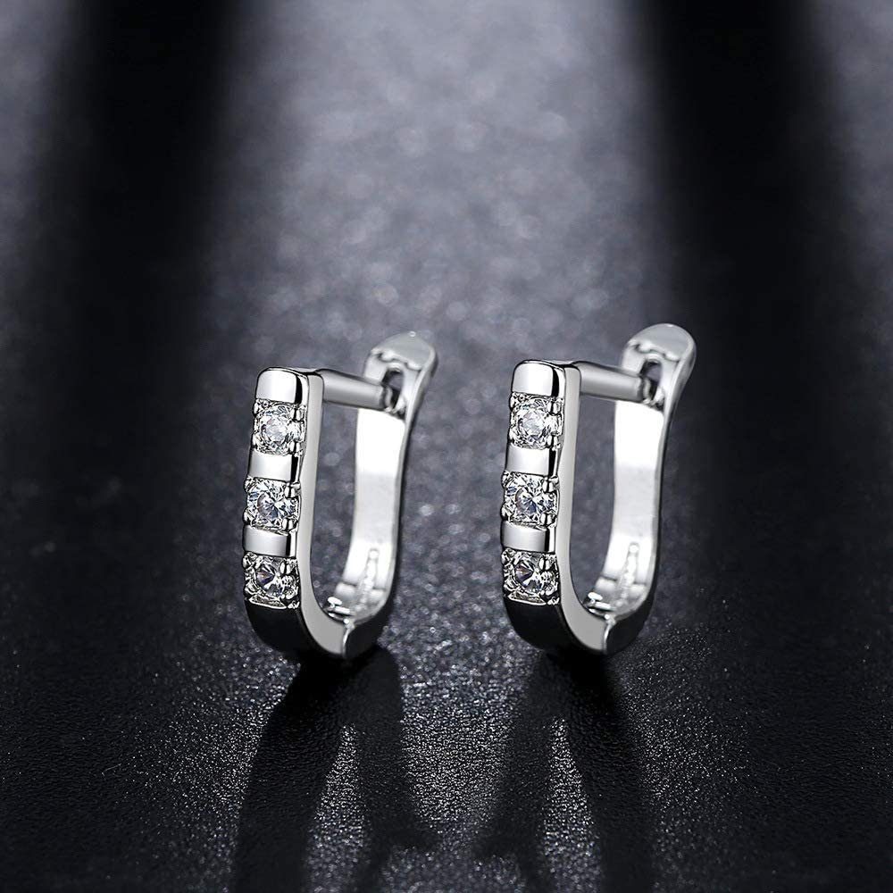 Kim Johanson Schmuckset Medina (3-tlg), mit Zirkonia, aus 925 Silber und Metall