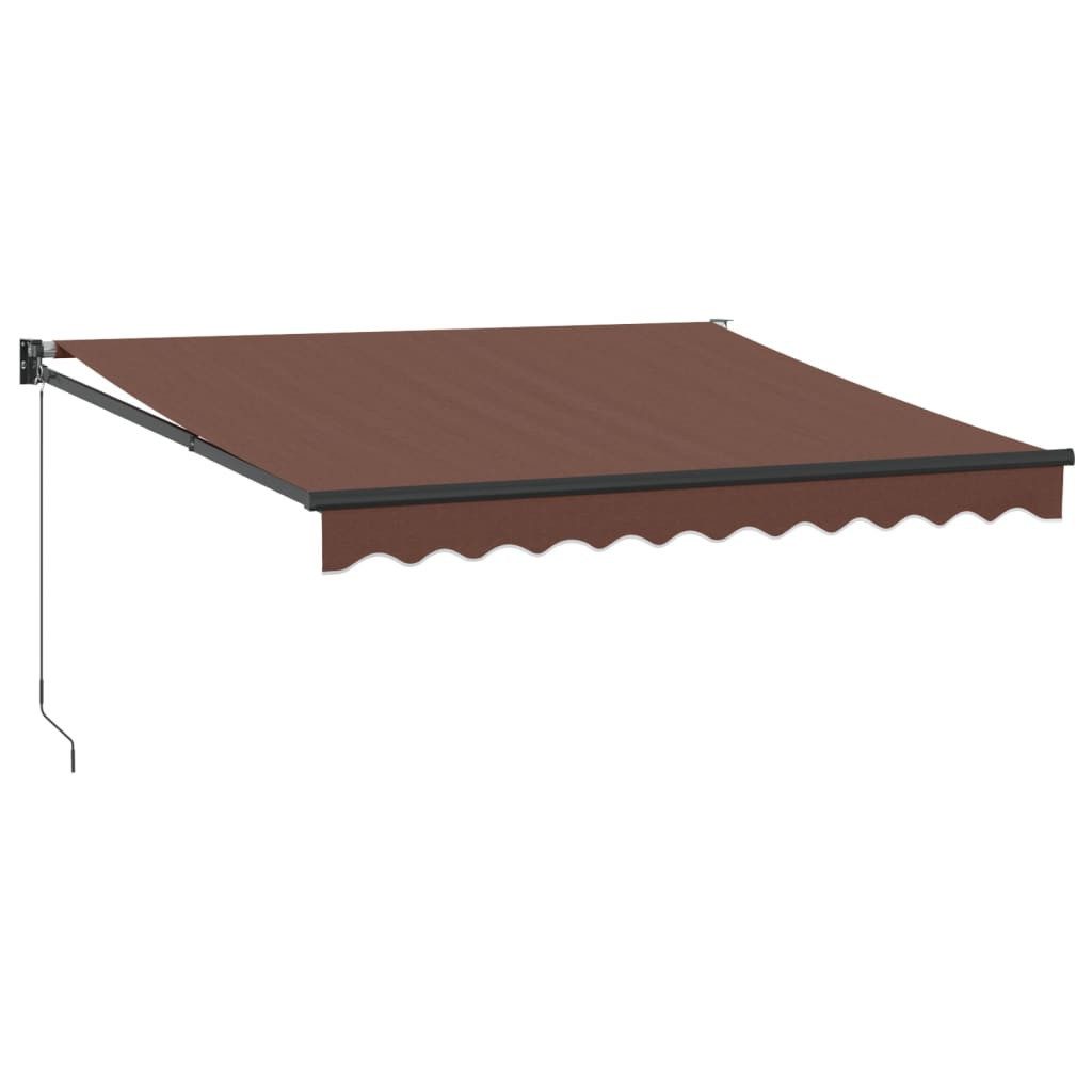 vidaXL Markise Markise Manuell Braun 300x250 günstig online kaufen