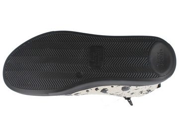 Finn Comfort Pisco, beige, schwarz, Sneaker Wechselfußbett, Schnürung und Reißverschluss