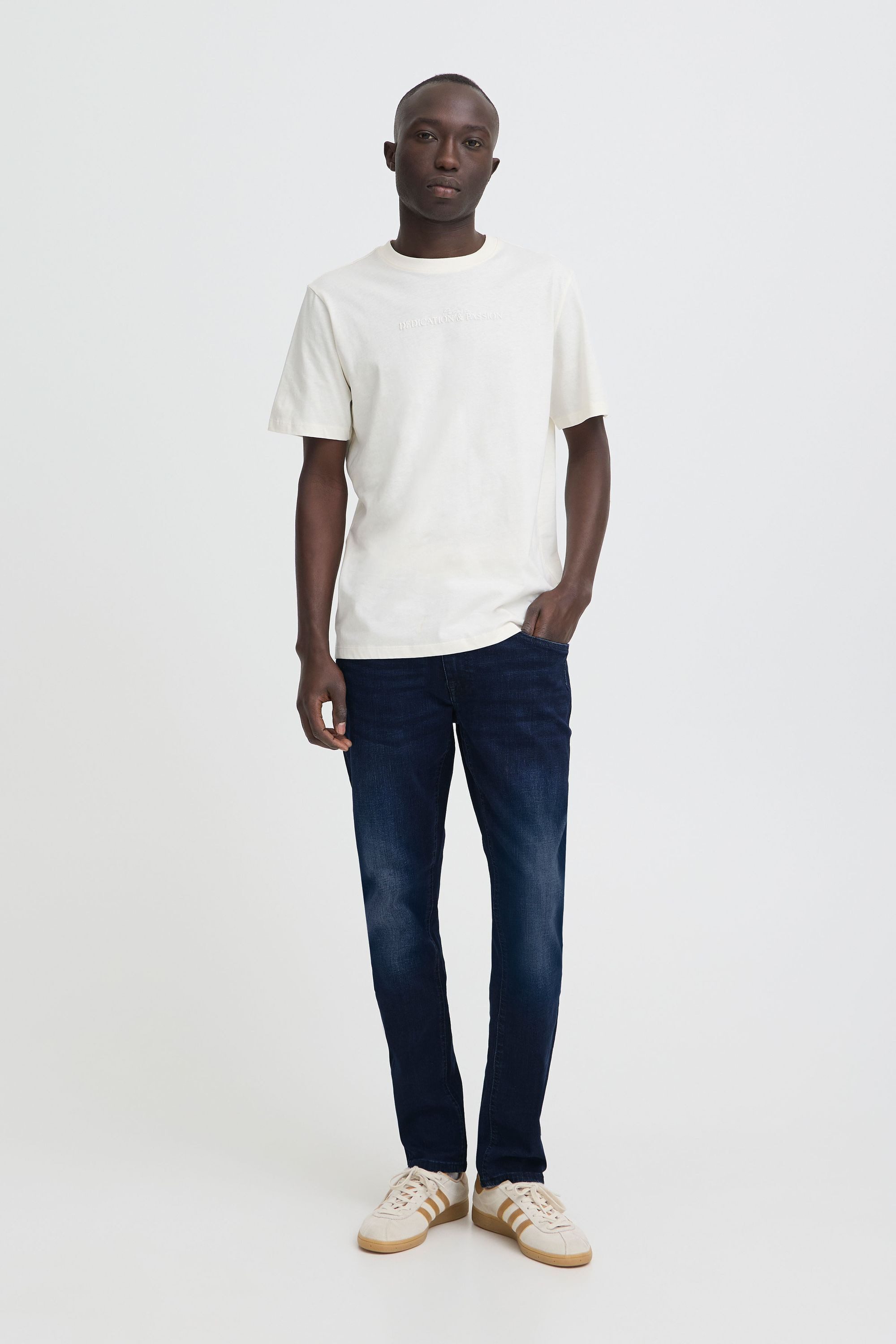 Blend 5-Pocket-Hose BHTwister Jeanshose mit normalem Bund und schmalem Bein - Twister Fit