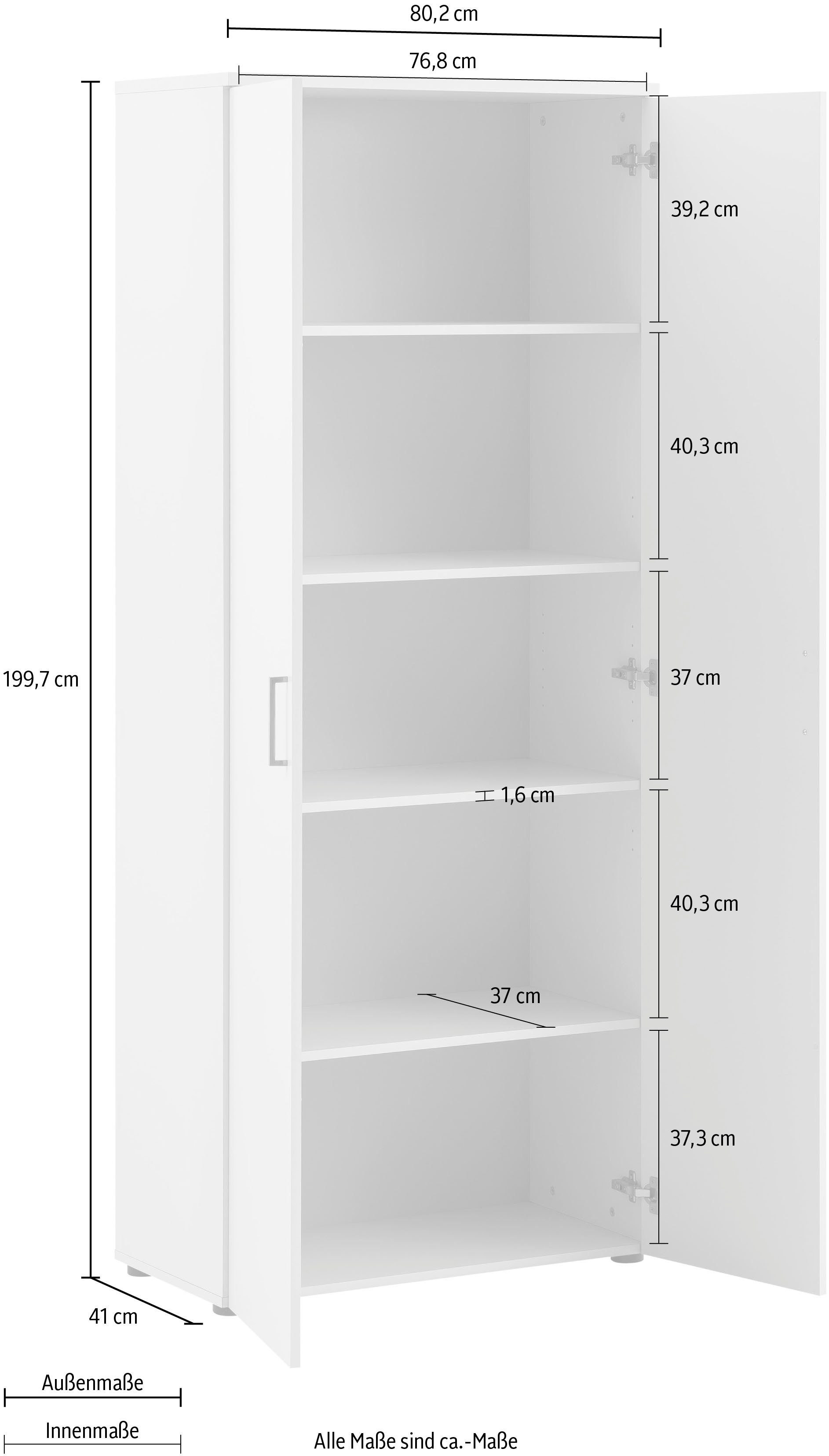 | Serie Aktenschrank Schildmeyer 1500 Lichtgrau Lichtgrau