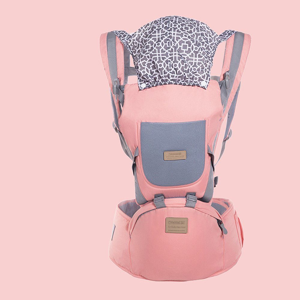 XDeer Bauchtrage Babytrage,3-in-1 Bauchtrage mit 6 Tragepositionen, Babys & Kleinkinder Hüftsitz Baby,Ergonomische Baby Trage