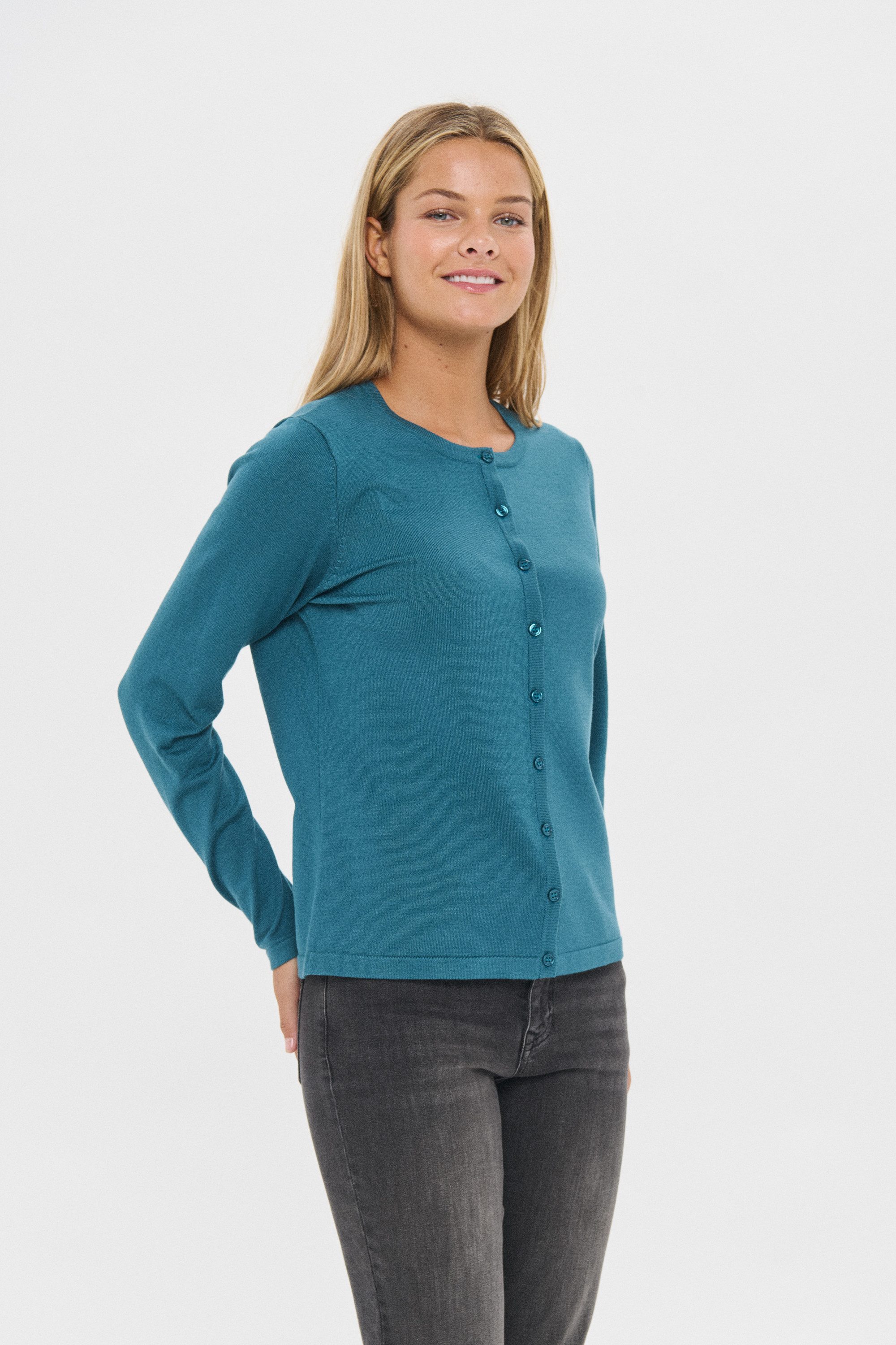 Saint Tropez Cardigan Strickjacke A8661 günstig online kaufen