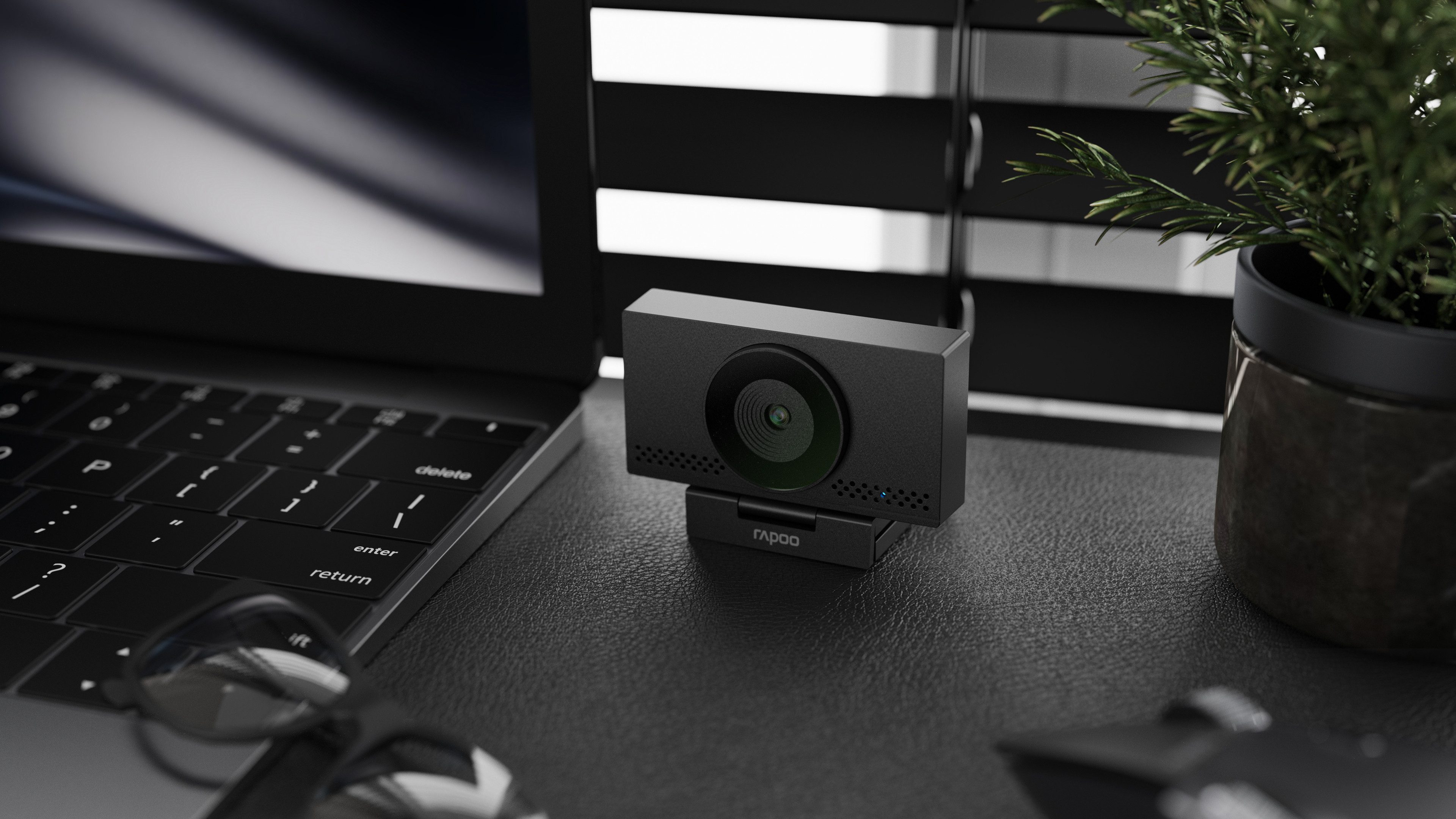 Rapoo XW4KAF - Webcam 4K UHD, Ultra-HD Videoqualität, Autofokus Full HD-Webcam (Professionelle Klarheit für Streaming & Meetings)