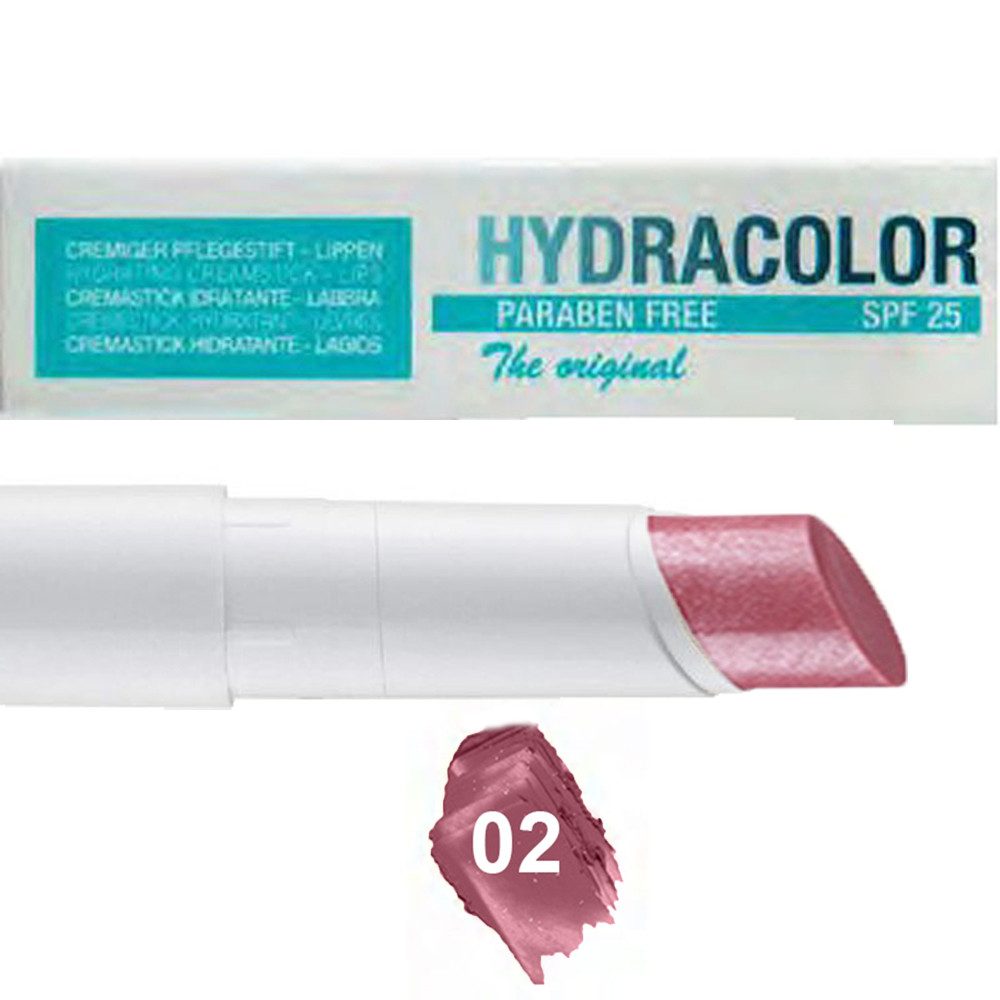 Deborah Milano Lippenpflegestift Hydracolor Lippenpflege Shine ohne Glycerin Rosewood 02