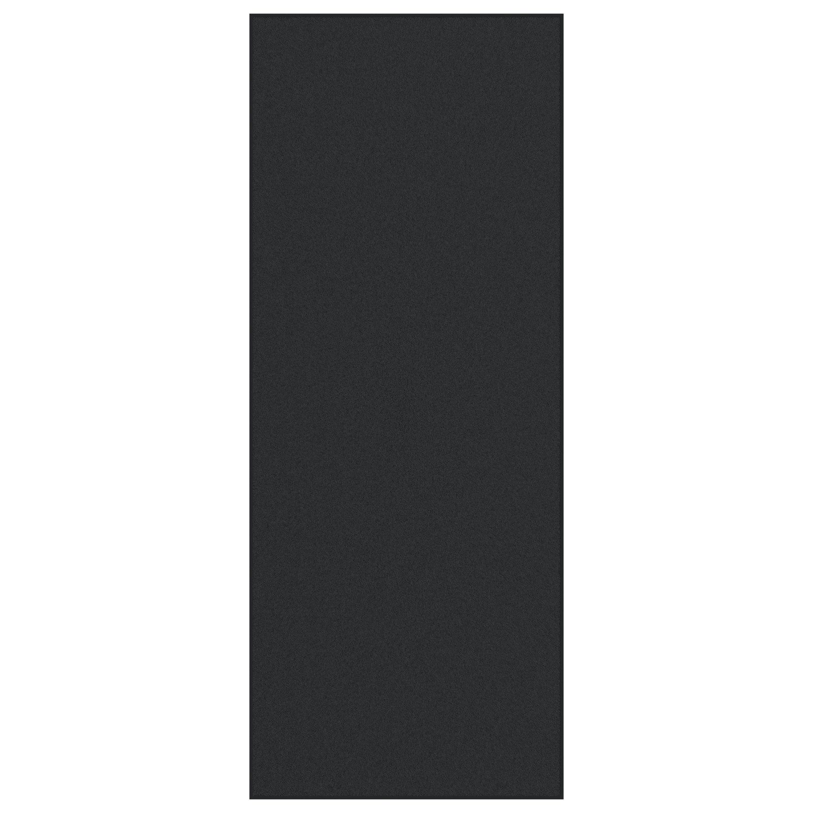 vidaXL Fußmatte Fußmatte Waschbar Schwarz 120x300 günstig online kaufen