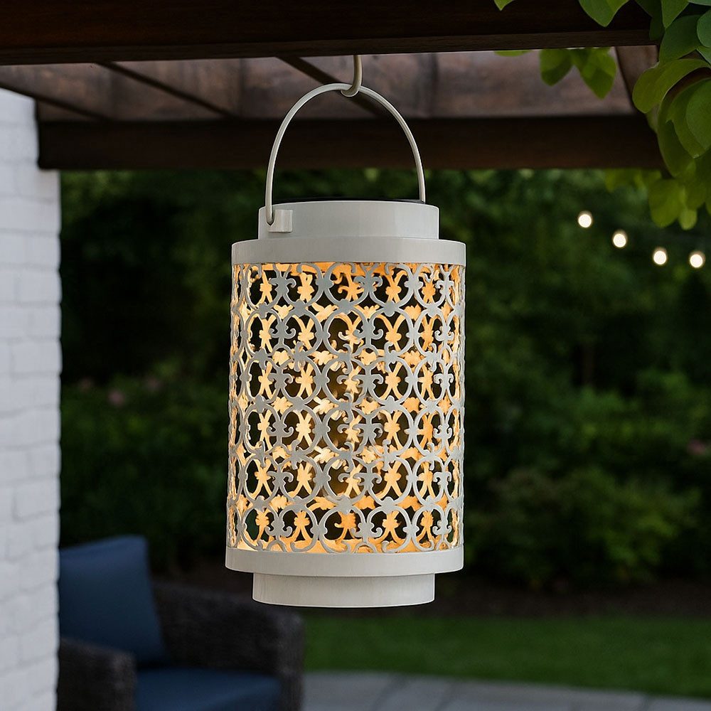 etc-shop LED Solarleuchte, LED-Leuchtmittel fest verbaut, günstig online kaufen