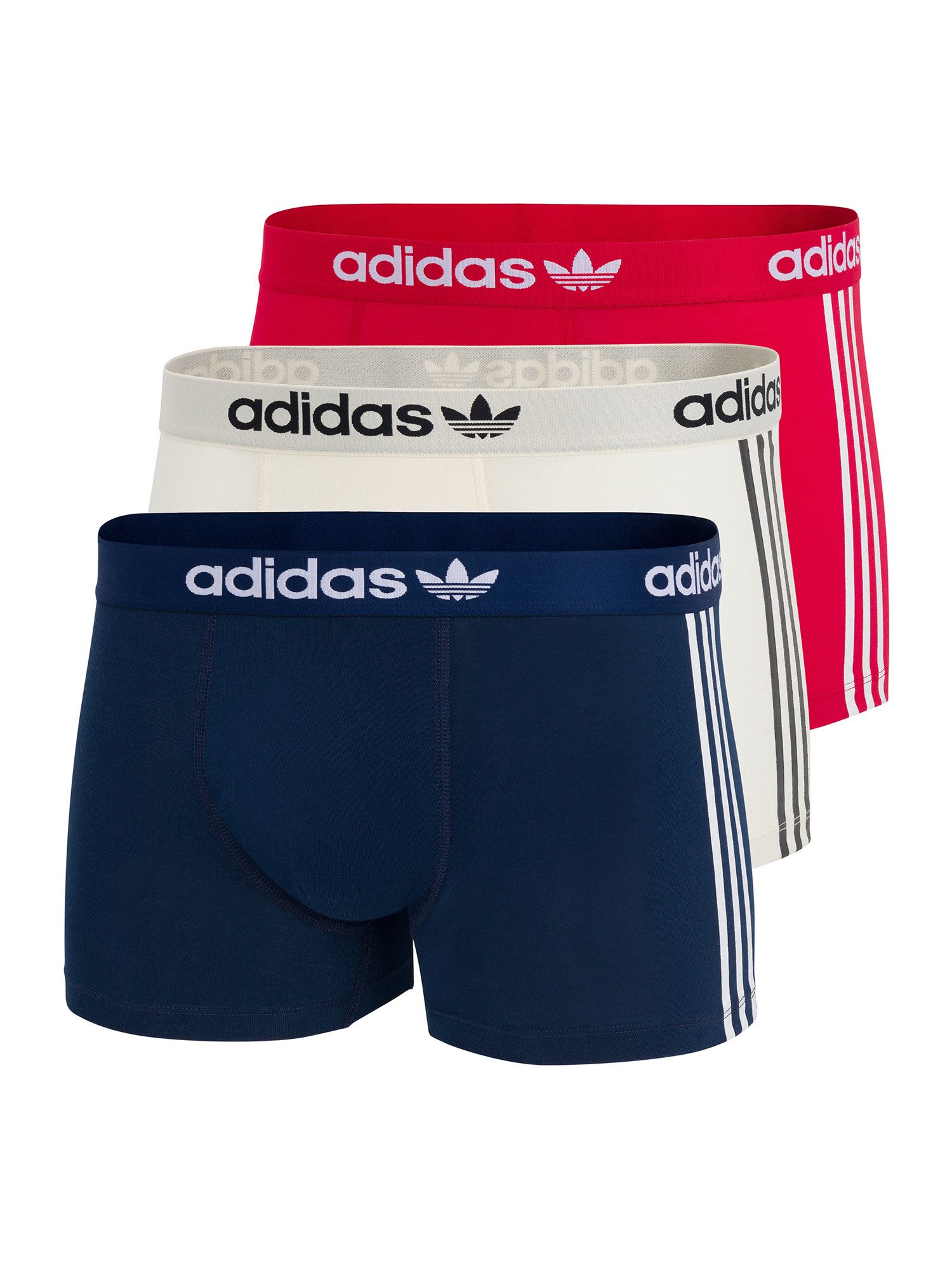 adidas Originals Trunk Comfort Flex Cotton 3 Stripes (3-St) unterhose männe günstig online kaufen