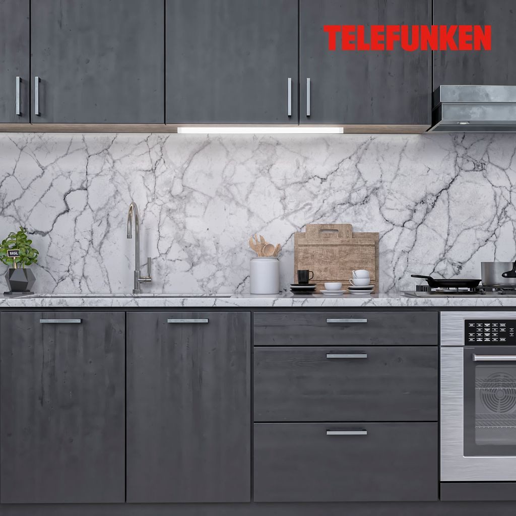 Telefunken LED Deckenleuchte 203104TF, Dimmfunktion, LED fest integriert, 4000K - Neutralweiß