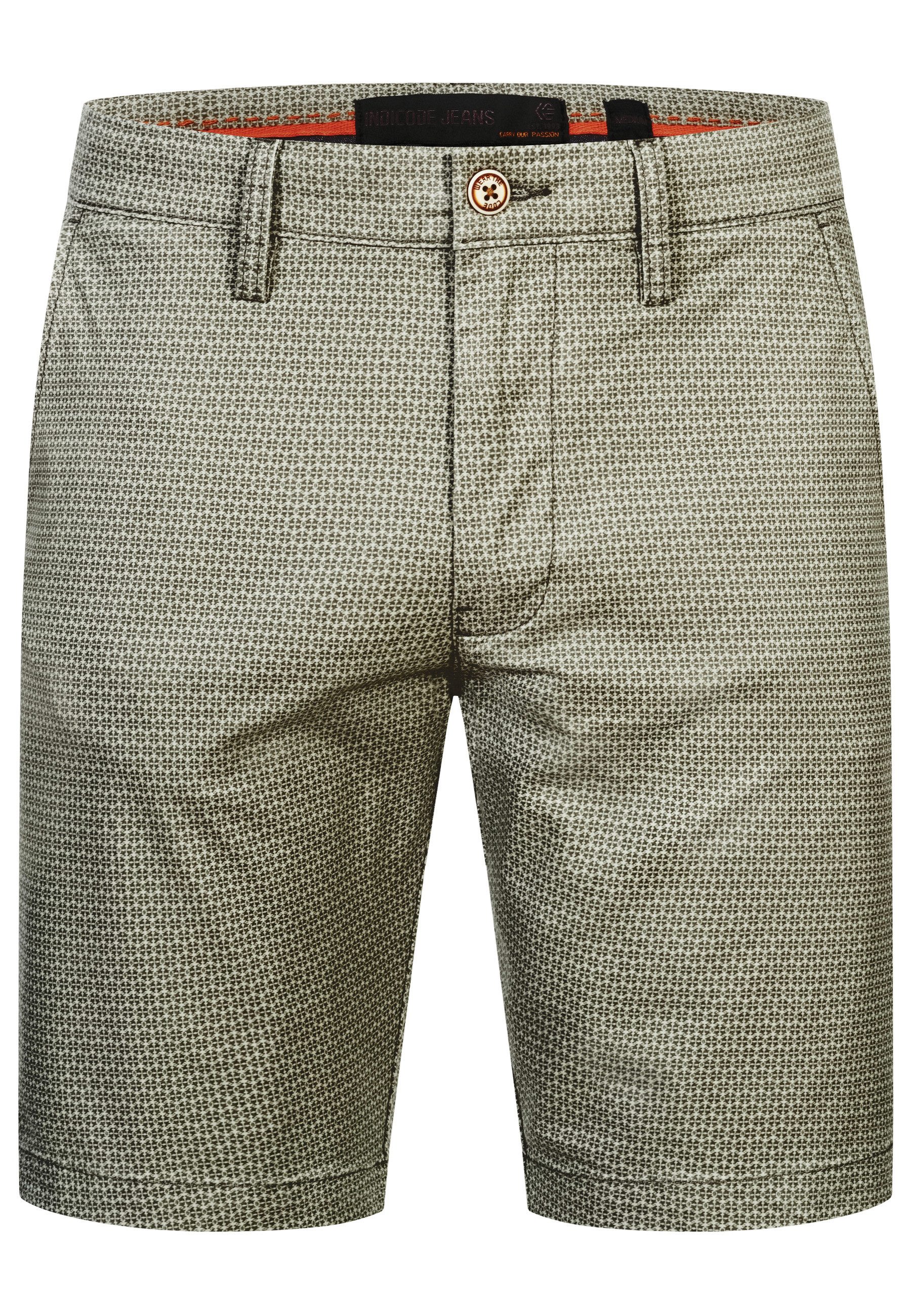 Indicode Chinoshorts Herren INLubin Chino Shorts Herrenshorts mit coolem De günstig online kaufen