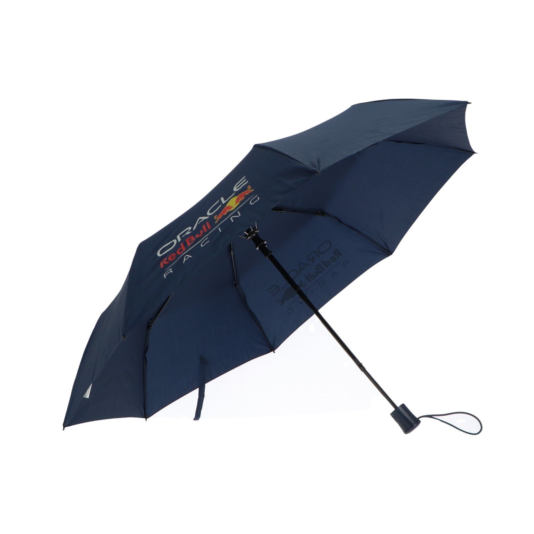 Red Bull Racing Stockregenschirm Red Bull Regenschirm – Eleganter schwarzer Schirm mit Logo
