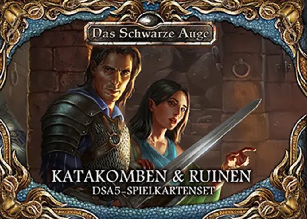 Ulisses Spiele Spiel Spielkartenset Katakomben und Ruinen