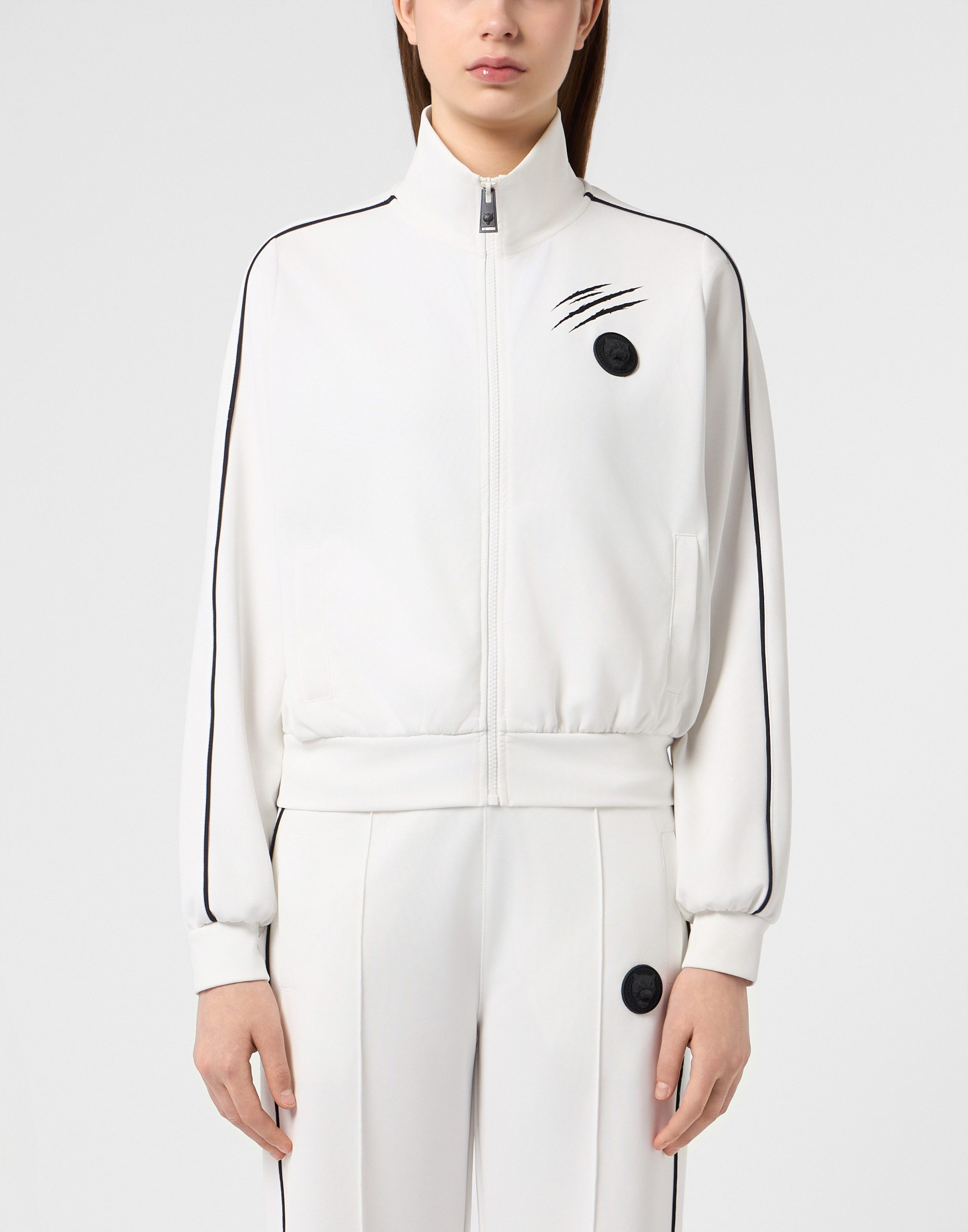 PLEIN SPORT Yoga-Sweatjacke Joggingjacke
