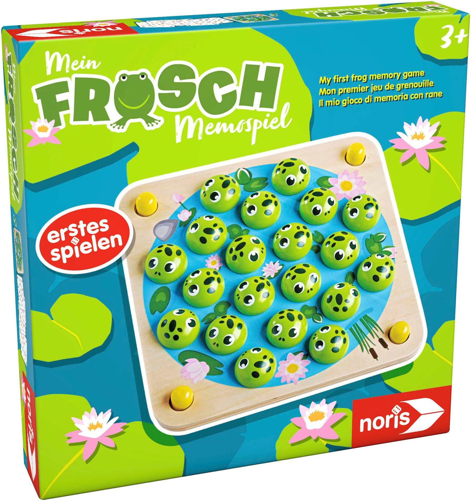 Noris Spiel Mein Frosch Memo-Spiel, Kinderspiel
