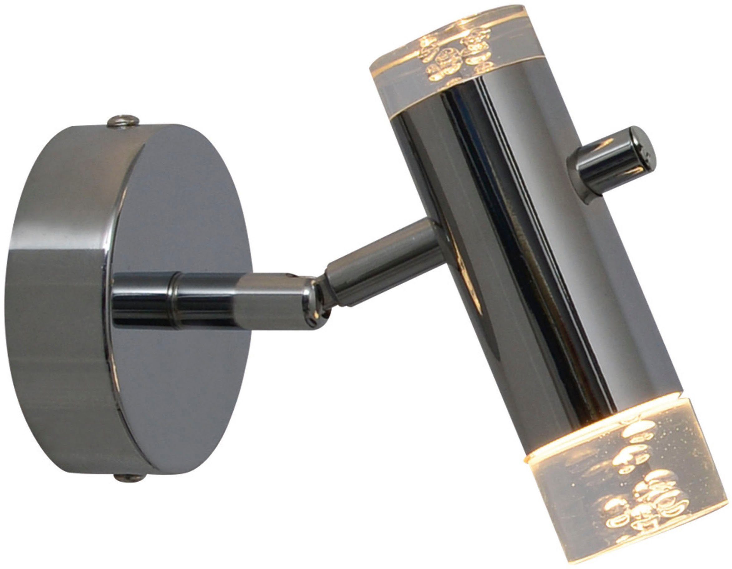 näve LED Wandleuchte Deckenleuchten "Garda", LED fest integriert, Warmweiß, spot verstellbar