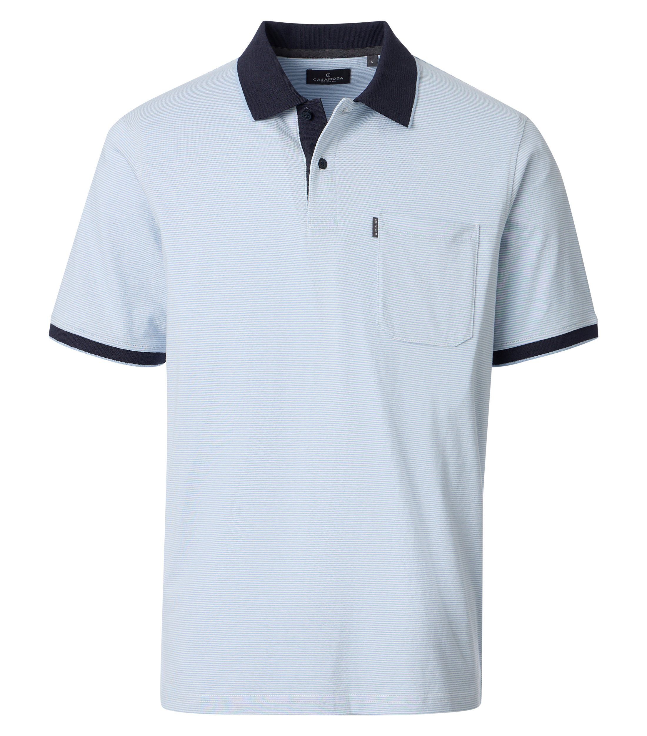 CASAMODA Poloshirt CASAMODA Polo-Shirt gestreift
