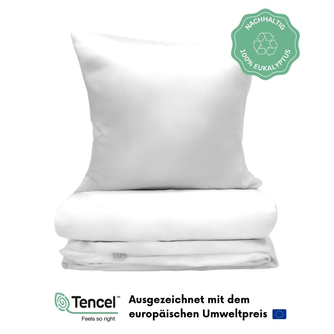 Bettwäsche »100 Eukalyptus Bettwäsche, Tencel™ Lyocell, Atmungsaktiv & Weich«, COZY HEAVEN