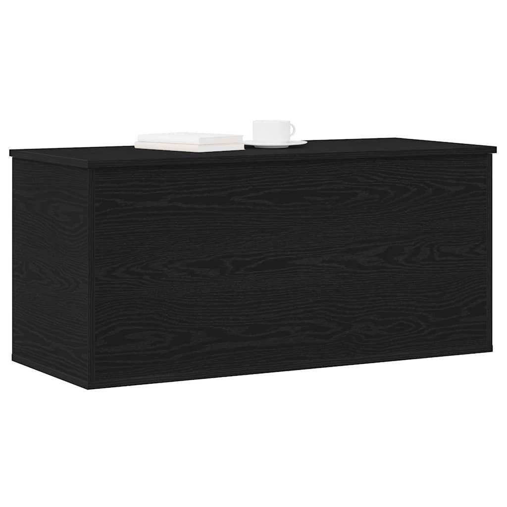 vidaXL Aufbewahrungsbox Aufbewahrungsbox Schwarz Eichen-Optik 100 x 42 x 46 cm (1 St)