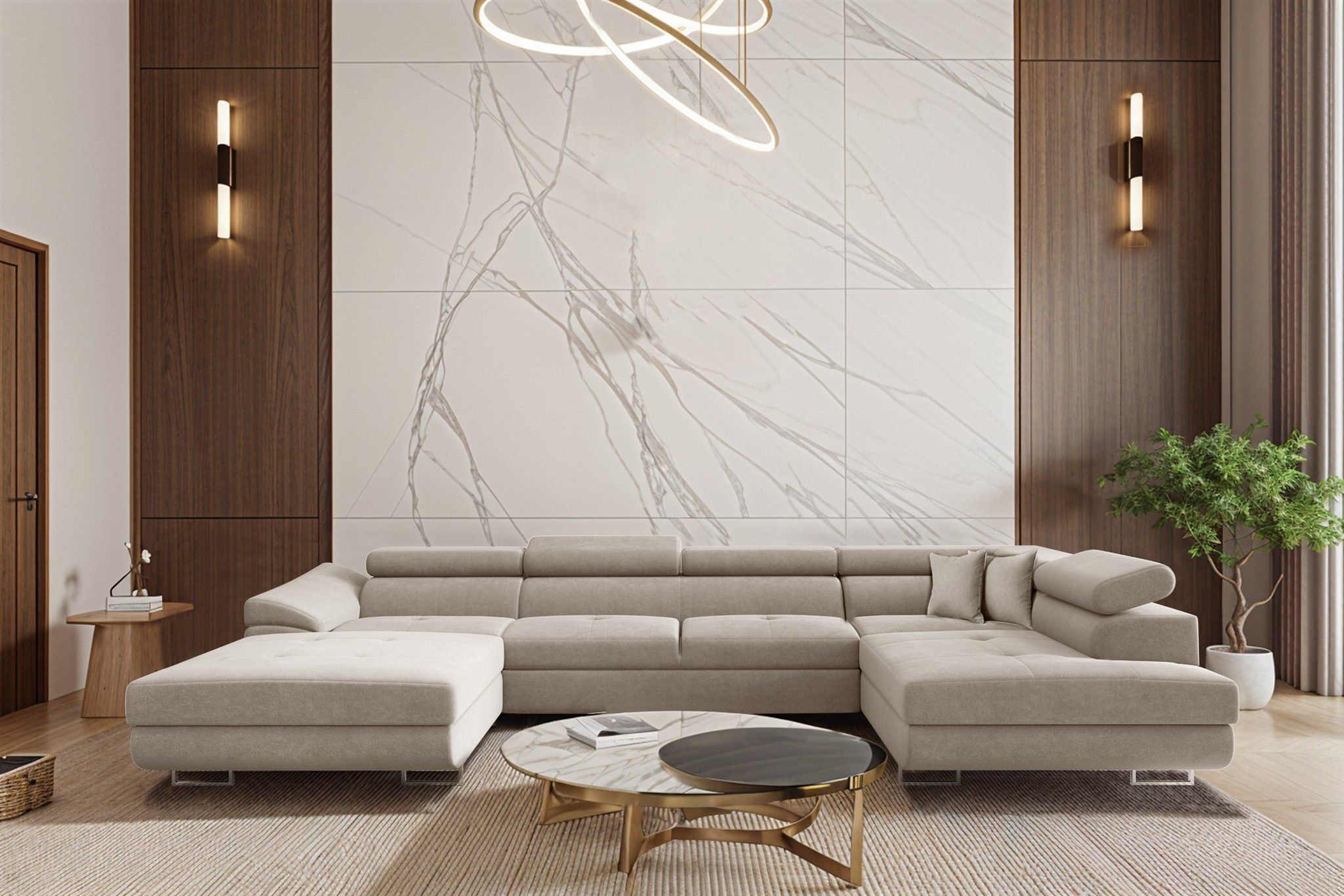 Fun Möbel Wohnlandschaft CARMELO Sofa mit günstig online kaufen