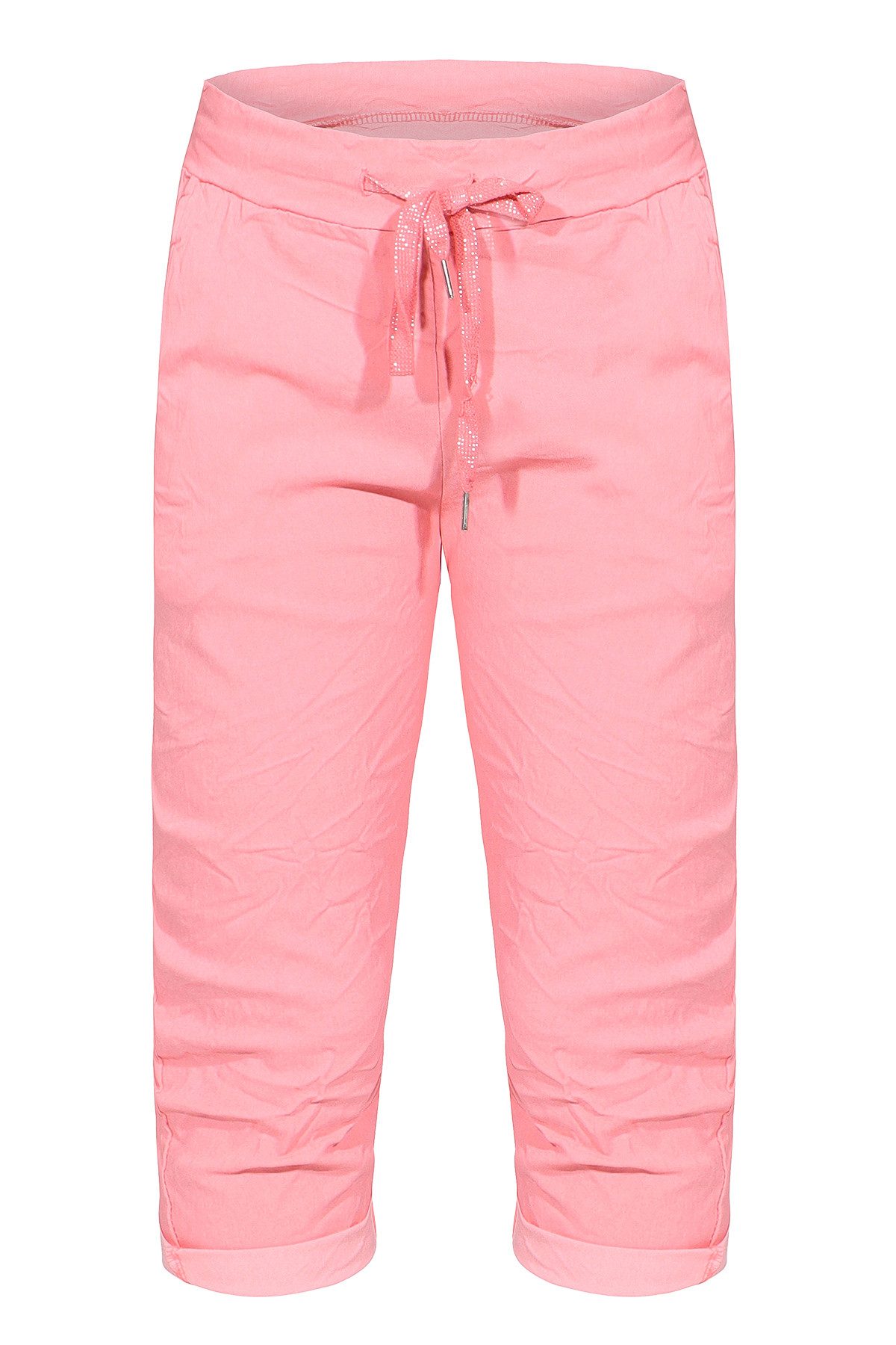 OriginalYou 7/8-Hose Damen Sommerhose Caprihose Kurze Hose moderne Knittero günstig online kaufen