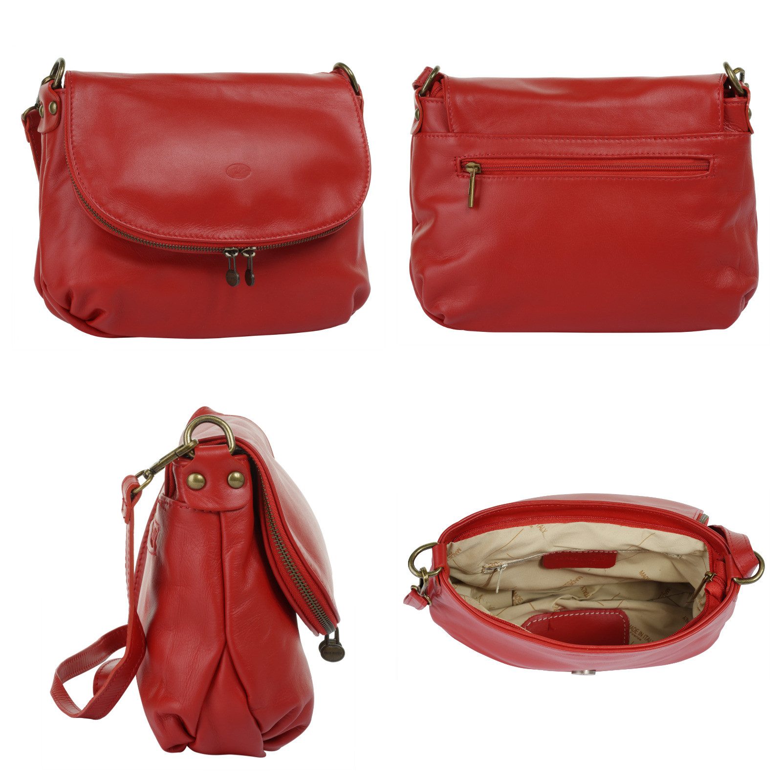 Piké Umhängetasche, echt Leder, Made in günstig online kaufen