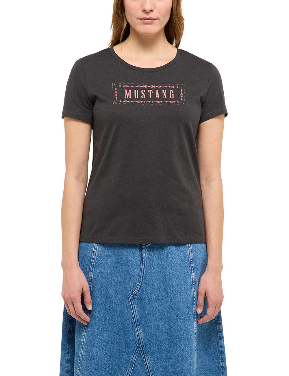 MUSTANG Kurzarmshirt Damen Style Alma