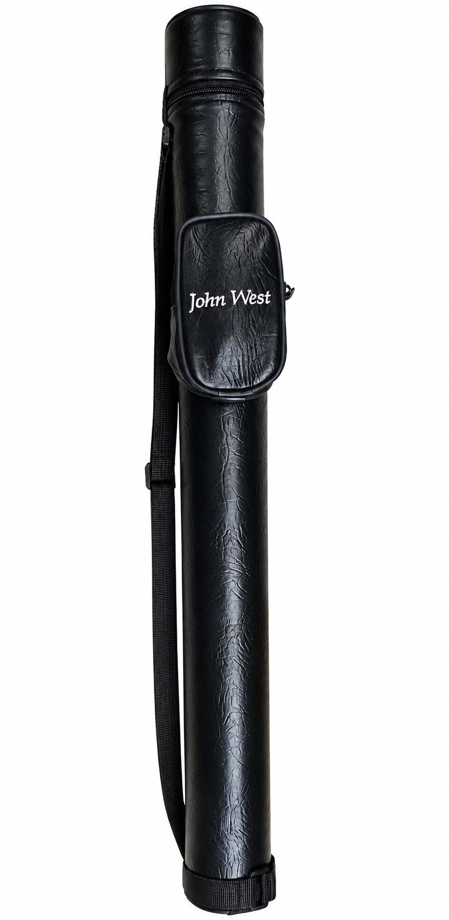 John West Billardqueue Billard Queue Köcher Tasche Schwarz + Zubehörtasche & Tragegurt, (1-tlg)