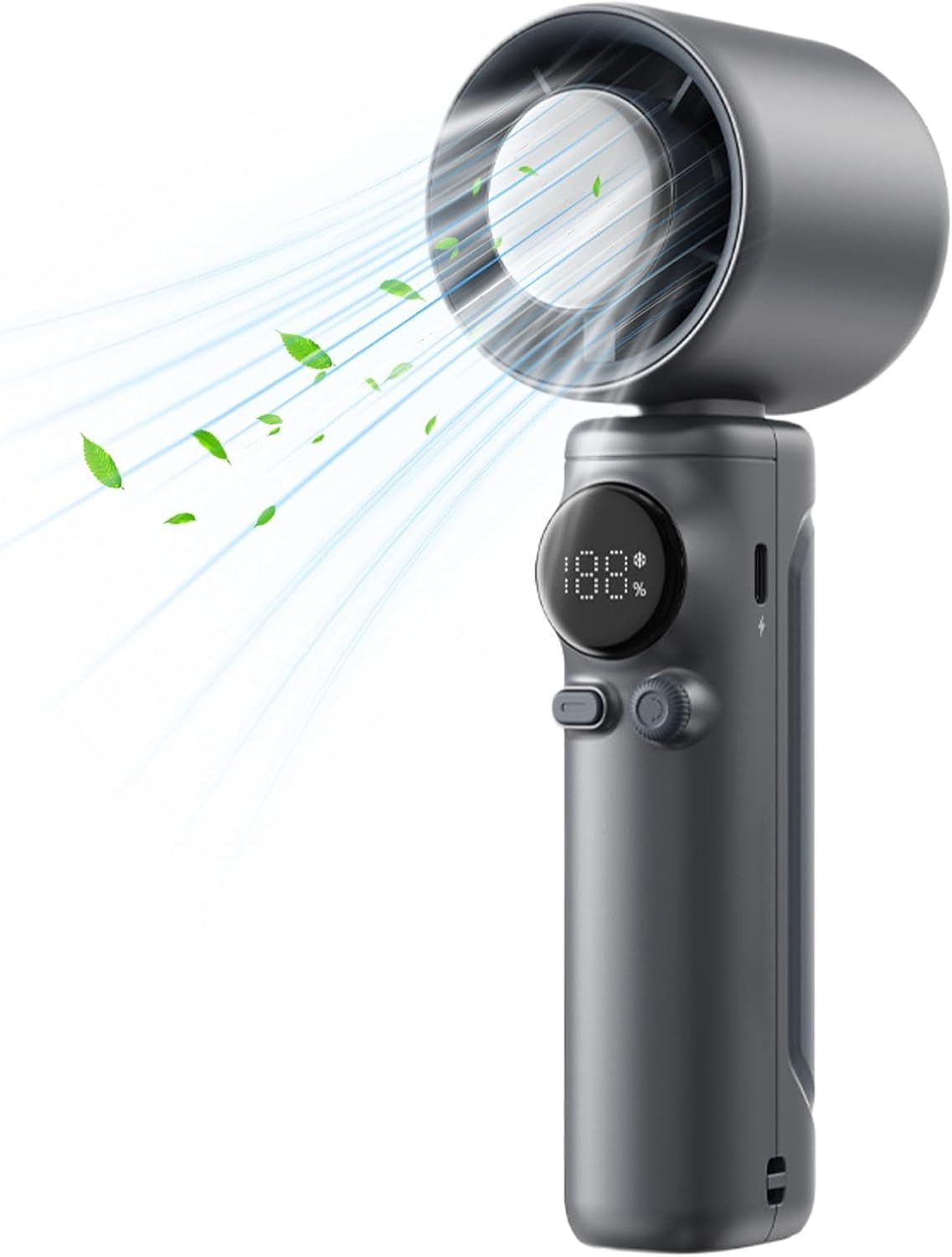 Coonoor Handventilator Tragbarer Mini Ventilator, USB Wiederaufladbar, Tasc günstig online kaufen