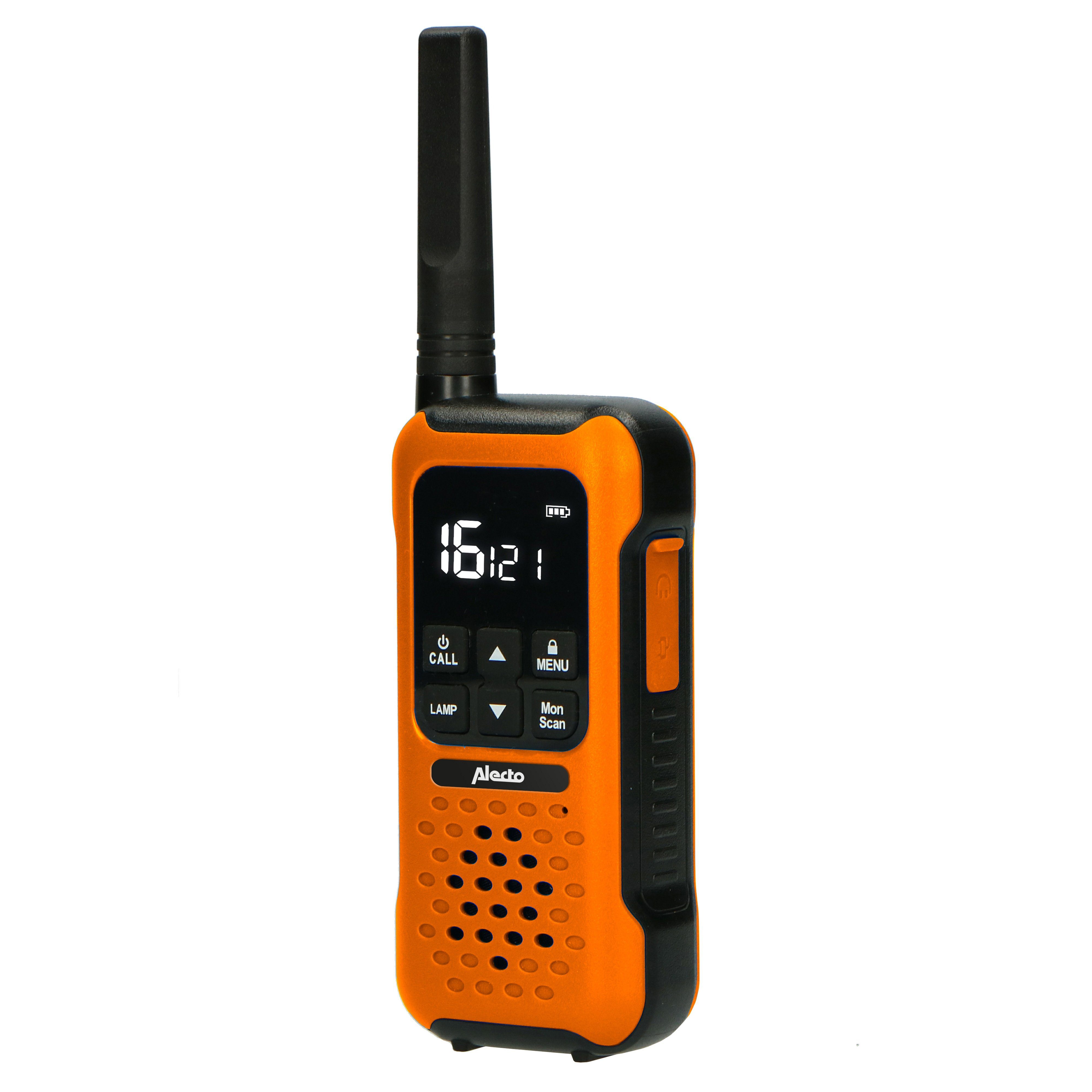 Alecto Walkie Talkie FR300OE, (1-St., Robustes Funkgerät, Reichweite von bis zu 10 Kilometern)