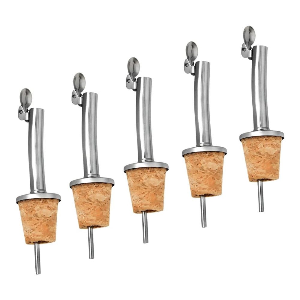 Layba Flaschenausgießer LAYBA Flaschenausgießer 5er-Set Braun