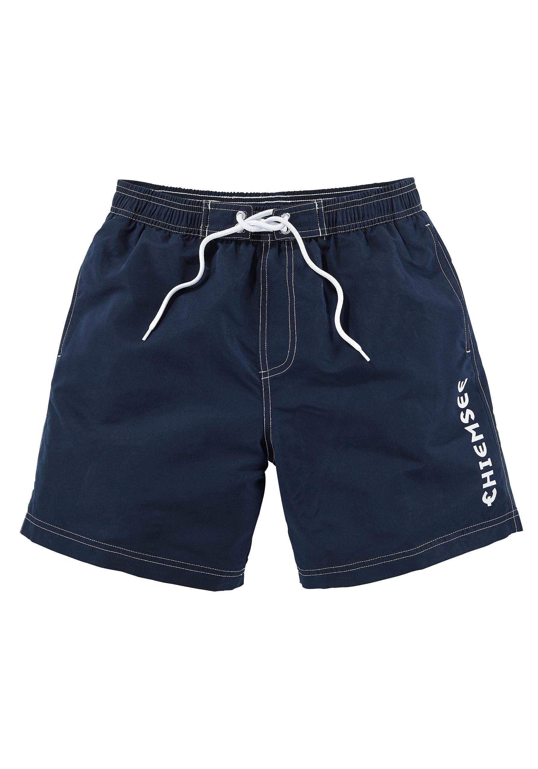 Chiemsee Badeshorts sportliche Bade-Shorts, elastischer Bund, mit Außenkordel