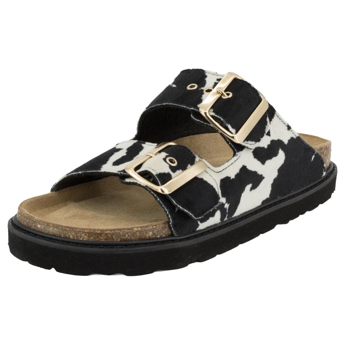 Rohde Tropea Pantolette (1-tlg) Pantoletten - Weiches Fußbett für Komfort, Modischer Print