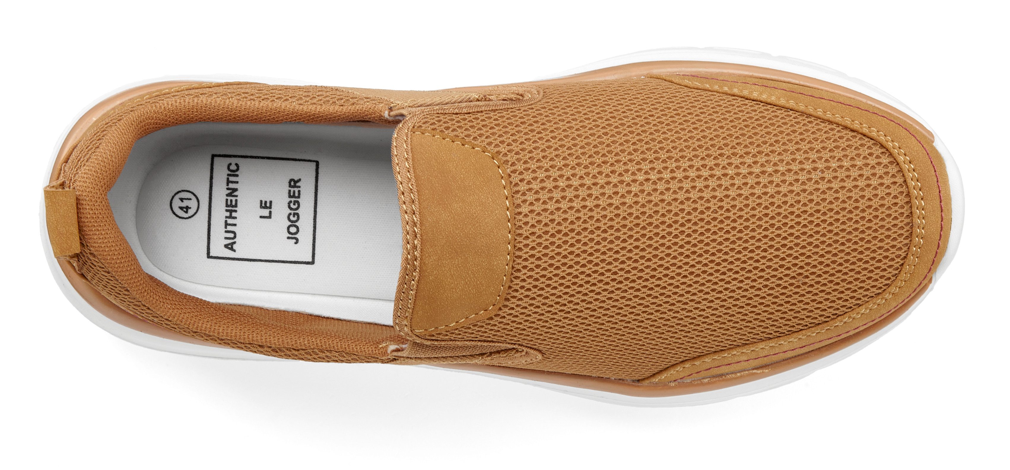 AUTHENTIC LE JOGGER Slipper, Halbschuhe, Freizeitschuhe, Turnschuh, Slip-On-Sneaker Sneaker zum Reinschlüpfen Unisex VEGAN