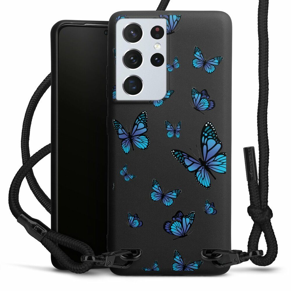 Handyhülle Schmetterling Muster transparent Butterfly Pattern Transparent
