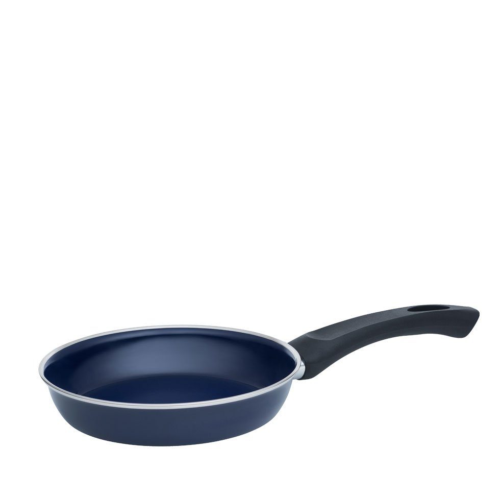 Riess Bratpfanne Classic Emaillepfannen, Classic Omas Emaillepfanne 18 cm - Emaille mit Kunststoffgriff