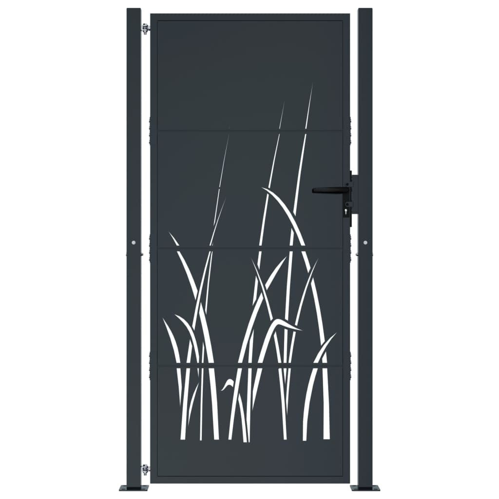 vidaXL Gartentor Gartentor Anthrazit 105x180 cm günstig online kaufen