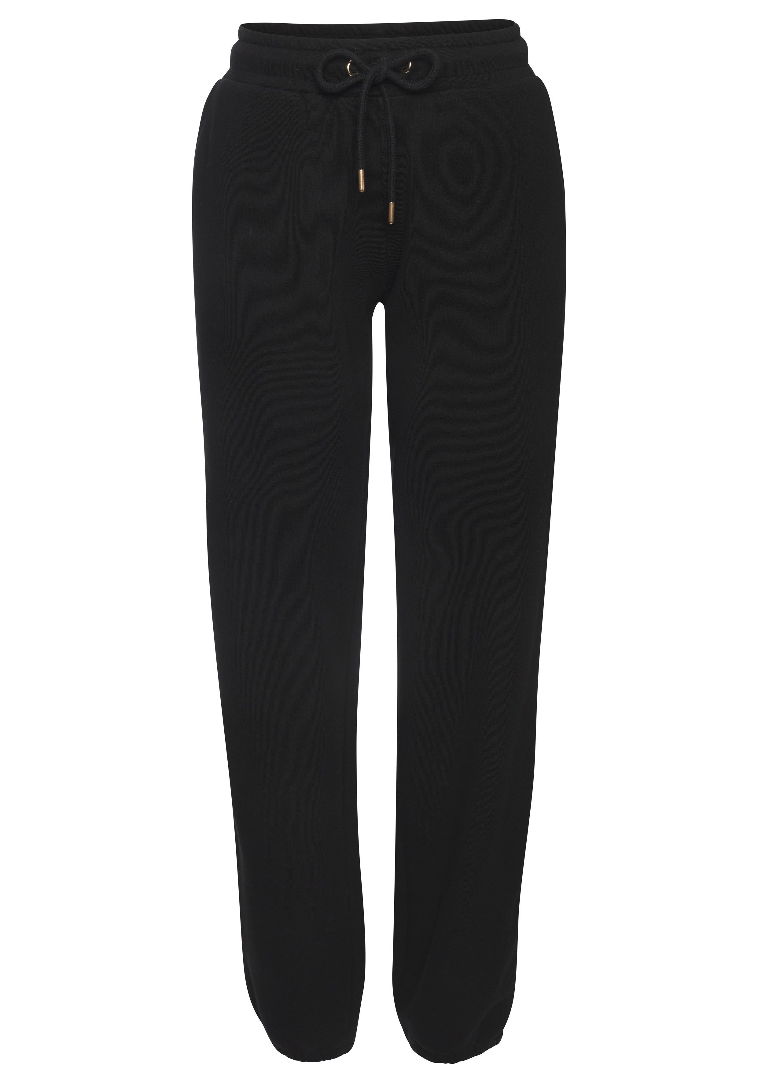 Buffalo Sweathose Loungehose mit seitlichen Piping in Leo-Optik, Home- und Loungewear – Bild 2 von 5