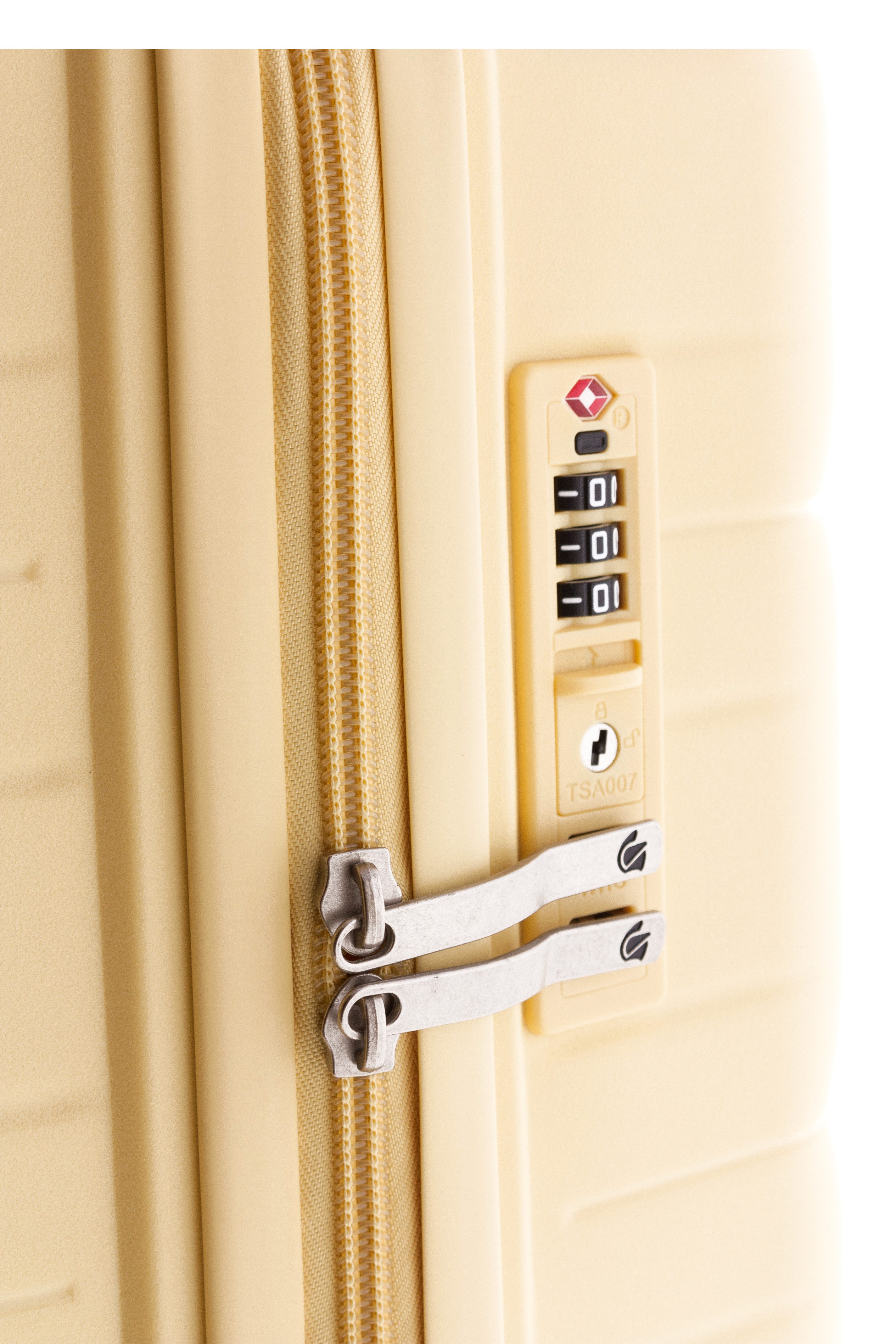 GLADIATOR Hartschalen-Trolley S-55x35x20cm, 4 Rollen, TSA, Polypropylen - in 4 Farben