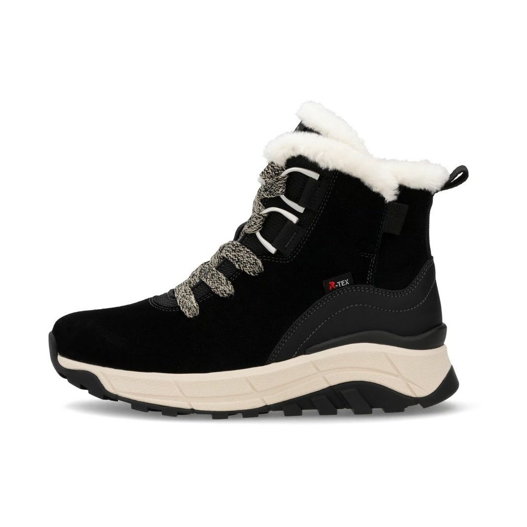 Rieker W0073-00 (Schnürstiefel mit Innenfutter, Rauleder) günstig online kaufen