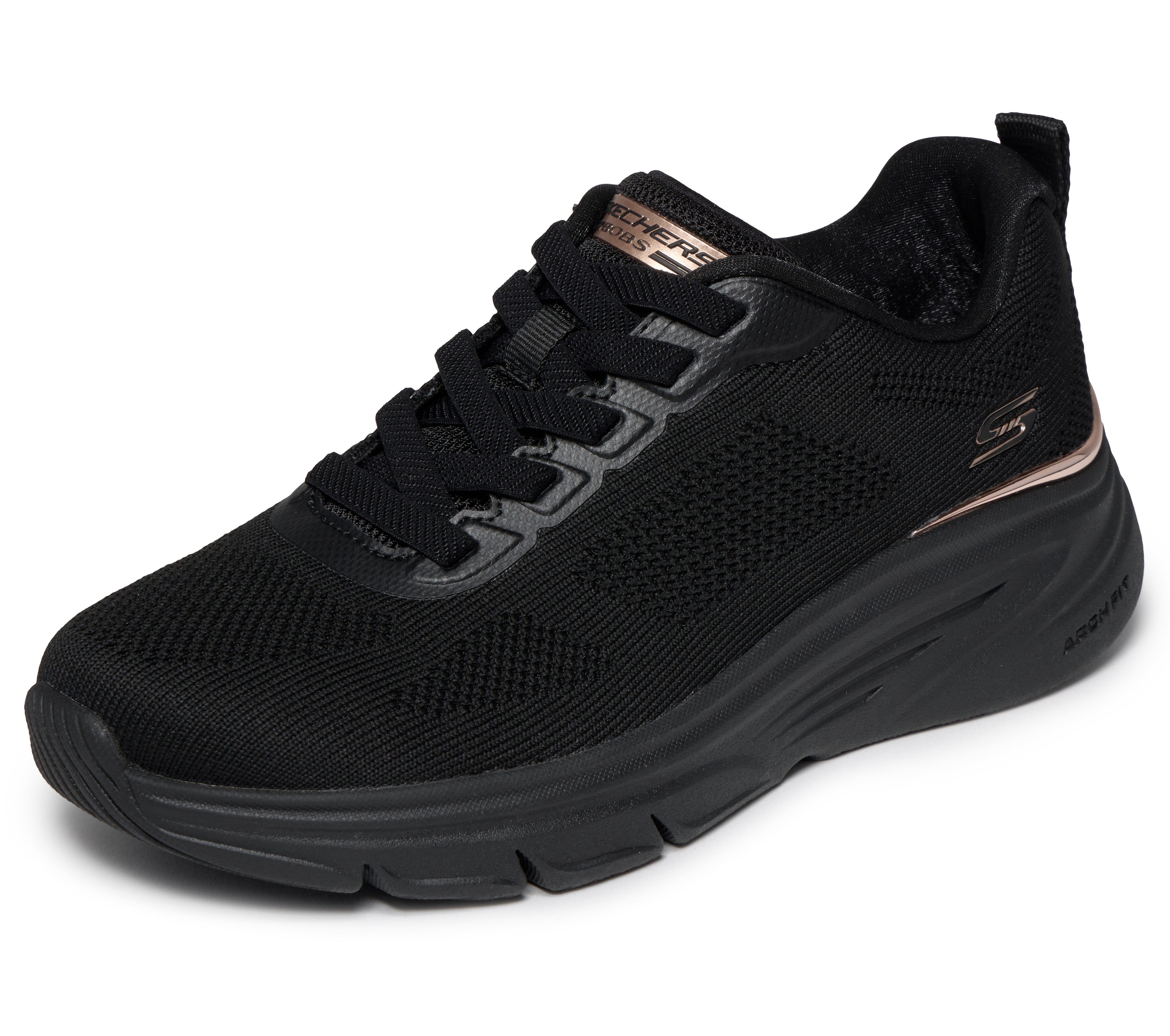 Skechers BOBS ARCH FIT ELEV8 VEGAN Slip-On Sneaker Schlupfschuh, Freizeitsneaker, Halbschuh, maschinenwaschbar