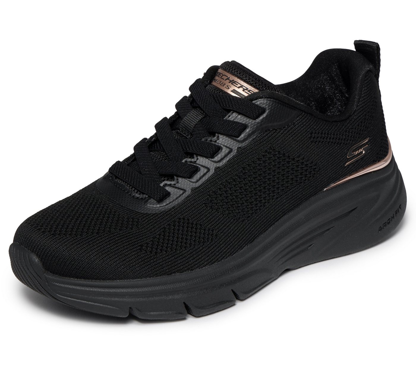 Skechers BOBS ARCH FIT ELEV8 VEGAN Slip-On Sneaker Schlupfschuh, Freizeitsneaker, Halbschuh, maschinenwaschbar